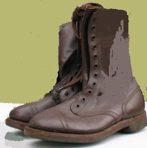 1950's Surplus Dutch Army Boots - Click Image to Close